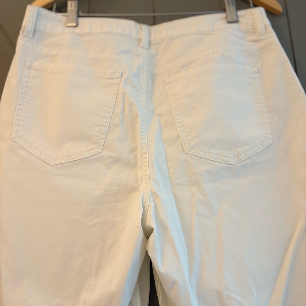 Quince Cream High-Waisted Pants - Picture 6 of 11